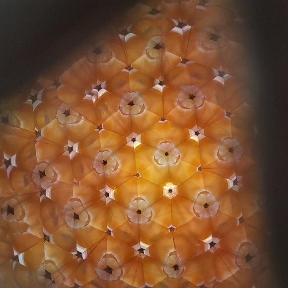 Vintage Stained Glass Kaleidoscope with Marble - Picture 5 of 7